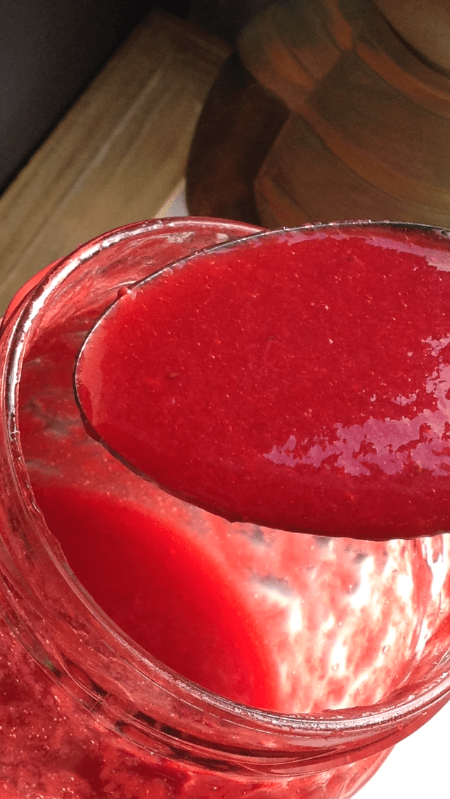 Erdbeer-Himbeer-Pürrée