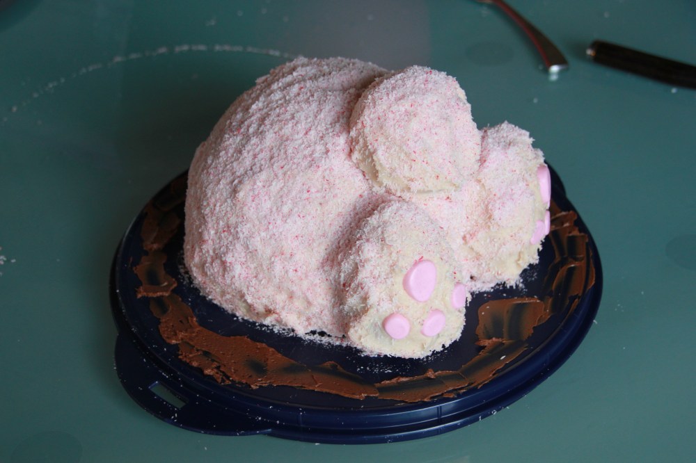 Bunny Butt Cake