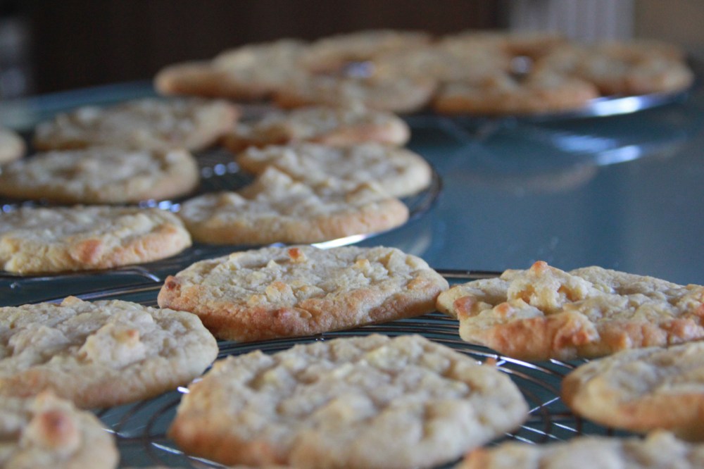 Weisse Schokolade Cashew Cookies (44)