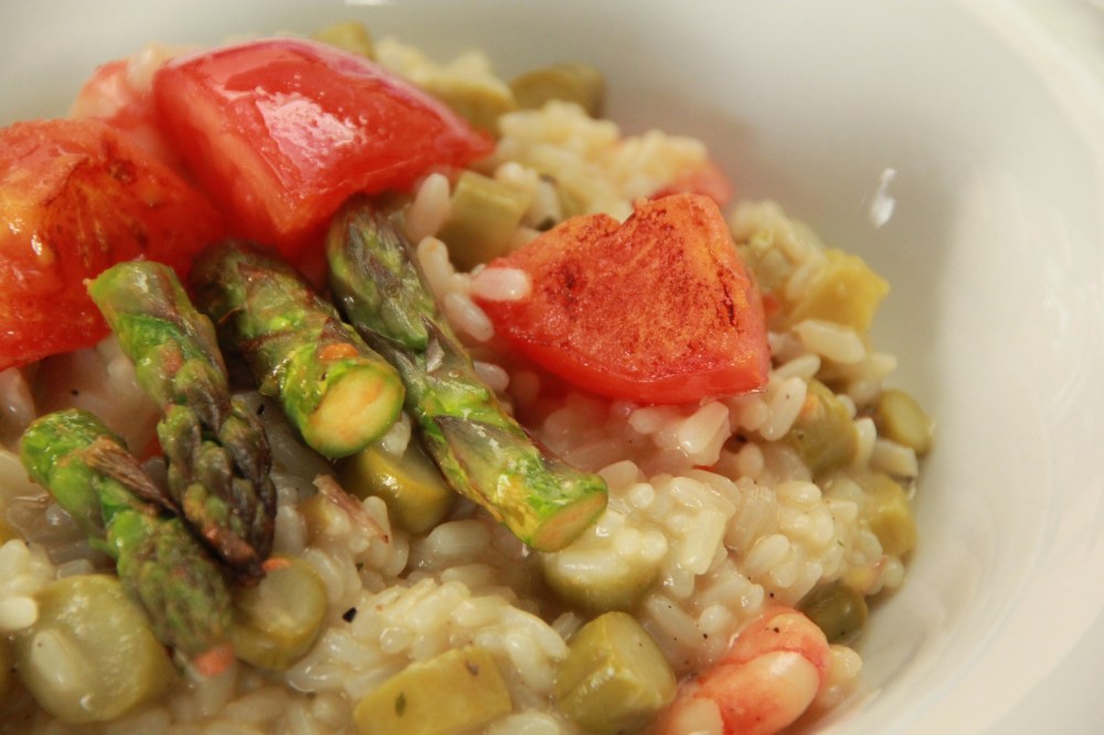 Grüner Spargel Risotto (7)