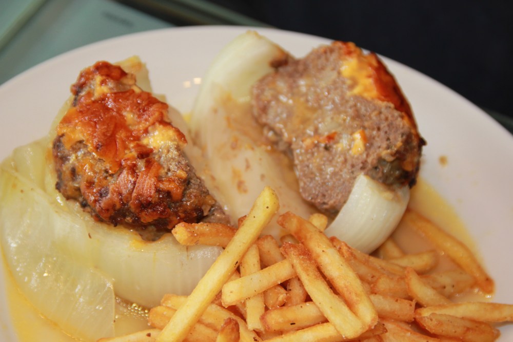 Gefüllte Gemüsezwiebel