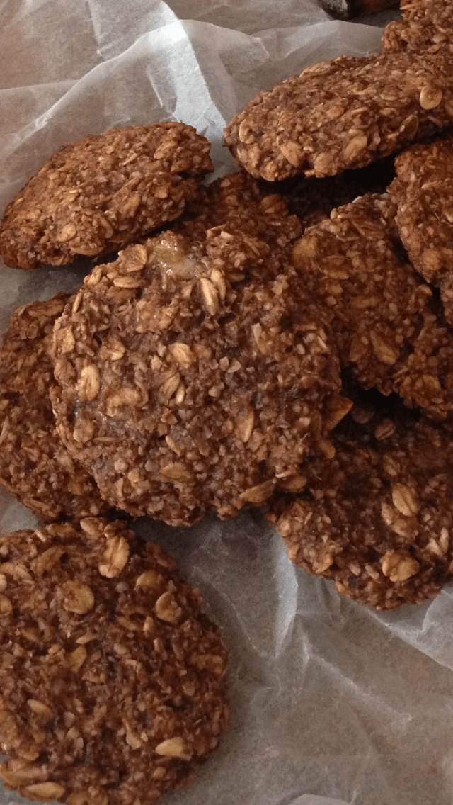 Bananen Haferflocken Kekse