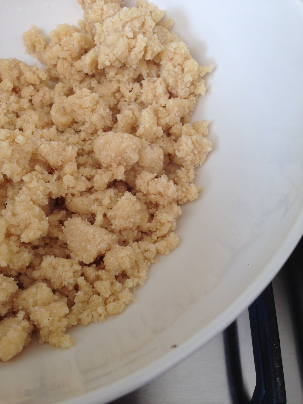 Apfeltorte mit Marzipanstreusel